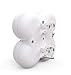 360 Electrical 36031 Revolve Basic 4 Rotating Adapter Multi-Outlet, No Size, White