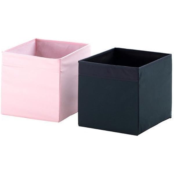 Ikea Drona Caja de almacenaje en Color Negro: Amazon.es: Hogar