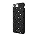 kate spade new york Protective Hardshell iPhone 7 Plus Case, Also Compatible with iPhone 6 Plus, 6s Plus - Larabee Dot Black/Crystal Stones