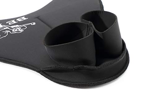 DYCH Mermaid Monofin for Swimming,Mermaid Tail Swim Fins for Kids and Adult(Black) (S-Child Size) - Thumbnail 3