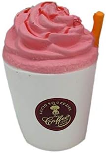 Libertroy Simulation Squishy Ice Cream Coffee Cone Cup - Blue