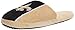 FOCO NFL Mens Big Logo Stripe SlipperBig Logo Stripe Slipper