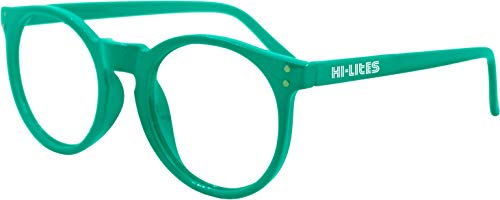 HI-LITES Special Effect Glasses-HEART Effect Lenses (Teal) - Designer Style - Thumbnail 5