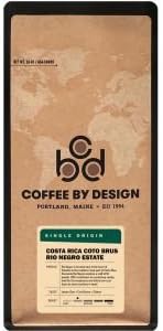 Coffee by design Costa Rica Coto Brus Rio Negro Estate 16oz Whole BEan