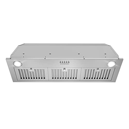 COSMO COS-36IRHP 36 in. Insert Range Hood with Push