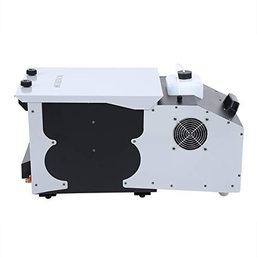 Ridgeyard 1500W Fog & Smoke Machine - 2.5L Low-Lying Dry Ice Effect Ground Fogger- Up Fog Spray with Wireless Remote Control Great for DJ Club Disco Stage Effecting Wedding Show Theater