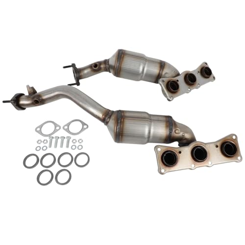 SCITOO 641556 641555 Front and Rear Catalytic