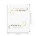 Bliss Collections Reserved Signs, Pack of 10 Real Gold Foil Table Cards for Weddings, Receptions, Parties, Celebrations, 4x6 Tented Cards Match Your Centerpiece, Theme, Decorations, Made in the USA