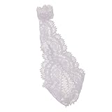 MonkeyJack 1:6th Female Clothing Lace Bikini Swimsuit for 12 inch Action Figure White