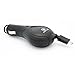Retractable Car DC Charger Power Adapter Micro-USB for Consumer Cellular Doro PhoneEasy 626 - Consumer Cellular Huawei Vision 3 LTE - Consumer Cellular Motorola Moto E LTE