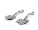 Arthur Court Designs Aluminum Metal Grapevine Salad Serving Set - Mediterranean Inspired Heavy Quality Detail 11 inch Long