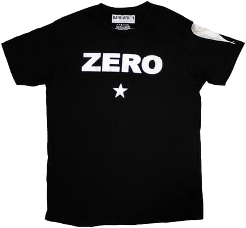 Amazon.com: The Smashing Pumpkins T Shirt Zero Distressed Long