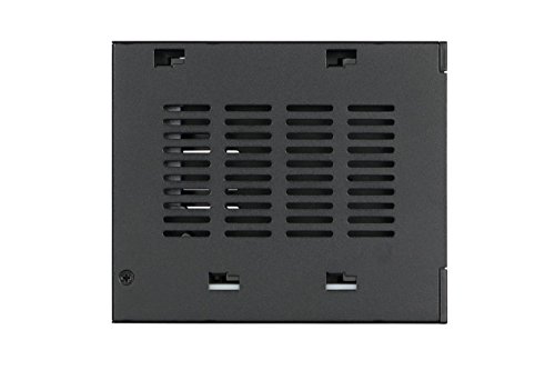 ICY DOCK Dual Bay 2.5 to 3.5 SATA / SAS SSD/ HDD Trayless Hot-swap Dock / Mobile Rack For 3.5 Drive Bay - flexiDOCK MB522SP-B