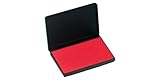 Charles Leonard Inc. Felt Stamp Pad, Small, Red, 1 each (92430)