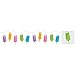Amscan Ice Popsicle Patio String Lights, 6-Feet