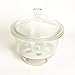American Educational Glass Desiccator with Porcelain Plate, 250mm ID