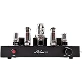 Oldchen EL34 Single-Ended Class A Tube Amplifier, Hand-Wired Point-to-Point HiFi Integrated Amplifier for Home Audio, Home Th