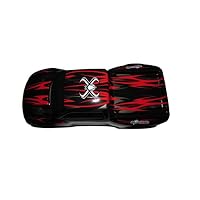 Hisoul RC Car Car Cover - Seamless Design Upper Shell Cover Set Spare Parts, Easy to Install and Remove, for 1/12 Scale 9115 S911 RC Car (♥ Red)