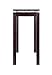 Winsome Wood Linea Occasional Table, Espresso, 28.5 inches