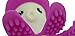 Cute Baby Teether. BPA Free Otto Octopus, Stimulates Gums, Soothes Teething pain. 5 bright colors. Soft, Food Grade Silicone, FDA Approved. Great first toy. Perfect present for babies 3month + . Pink
