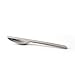 BLACK + BLUM Nesting Cutlery Set 3 Piece Stainless Steel Compact Travel Cutlery Set (Knife, Fork, and Spoon) Portable Tableware with Snap Shut Case, Silver