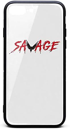 iPhone 7 Plus/8 Plus Case,Slim Ultra Anti-Scratch Logan-Paul-Maverick-Design-Art- Protective Cover,Tempered Glass and TPU Back Cover