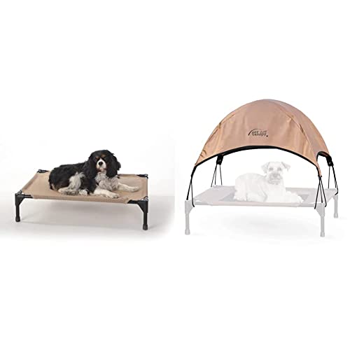 K&H PET PRODUCTS Original Pet Cot Elevated Dog Bed & Cot Canopy, All