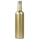 Eco Vessel VINE TriMax Triple Insulated Wine Bottle, Gold Dust, 25 oz