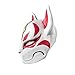 Umimi Fortnite Fox Mask 3D Printed Cosplay Latex Helmet for Halloween
