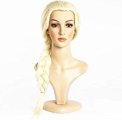 Blonde elsa wig Clearance