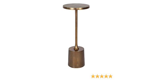 Small gold drink table Clearance