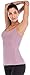 RUNNING GIRL Yoga Tank Tops for Women Built in Shelf Bra B/C Cups Strappy Back Activewear Workout Compression Tops(BX2288 Purple.L)thumb 4