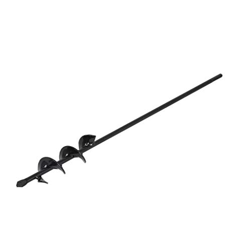 Beyonds Garden Soil Cultivator, Hand Drill Digger Auger - 1.57 inch Wide and 17.7 inch Long - for Planting Seedlings and Bulbs