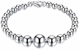 Size Bracelet Spherical Silver Popcorn Bracelet