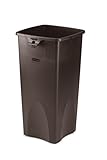 Rubbermaid Commercial Untouchable Container, 23 Gallon - Brown