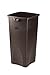 Rubbermaid Commercial Untouchable Container, 23 Gallon - Brown