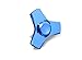 HSPINNER 360 Degree Rotation Metal Triangle Hand Spinner Ultra Durable EDC Fidget Toy