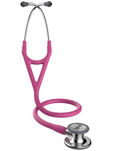3M Littmann 6159 Cardiology IV Stethoscope, Breast Cancer Awareness Special Edition, Standard-Finish Chestpiece, Rose Pink Tube, 27"