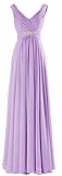 CaliaDress Women A Line Ruffles Long Prom Formal Gowns Bridesmaid Dress C160LF