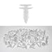 GooDeal 100pcs Door Panel Plastic Clip Fasteners 6503709 for Chrysler Dodge Ram Pickup