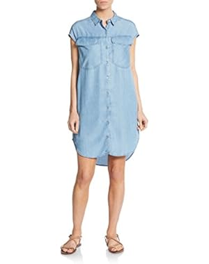 Calvin Klein Jeans Women's Sleeveless Button Down Dress