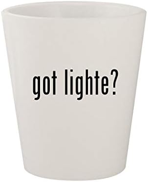 got lighte? - Ceramic White 1.5oz Shot Glass