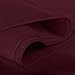 ShopBedding Luxury Satin Pillowcase for Hair – Standard Satin Pillowcase with Zipper, Burgundy (Pillowcase Set of 2) – Blissford