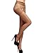 Deksias Women Crotchless Tights for Sex (Coffee)