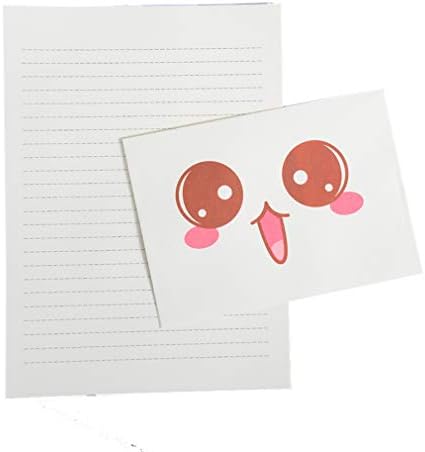 レターセット封筒 便箋 １０枚封筒と１０枚便箋 可愛い表情ミニ封筒 セット 挨拶状封筒 告白封筒 B07z3rk5jd 350円 大人気 New Arrival 最安値挑戦 年中無休 高品質 通販