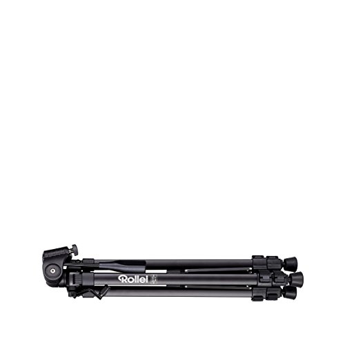 Rollei Compact Traveler Star S2 (anciennement DIGI 9300) I trépied vidéo compact en aluminium I jusqu’à 3 kg de charge…