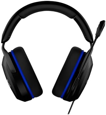 Cloud Stinger 2 Core, Cascos gaming para Playstation, Drivers de 40 mm y Audio Envolvente, 3.5 mm, Micrófono Plegable con cancelación de ruido - Negro