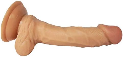 Beginners Size Thick Realistic Soft-ďîldɔ with Suction Cup Release Stress Flirt Massage Tool and Health Material