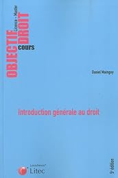 Introduction générale au droit