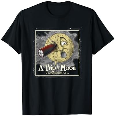 Amazon.com: A Trip to the Moon T-Shirt T-Shirt : Clothing, Shoes 